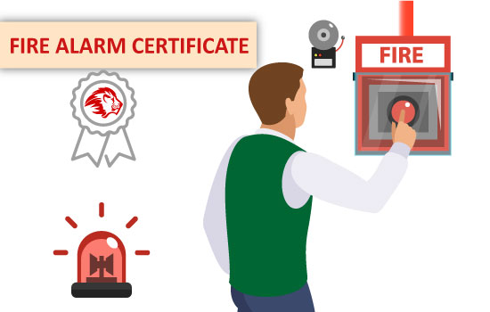 FIRE ALARM CERTIFICATE NICEIC Electrician and Gas Engineer in London